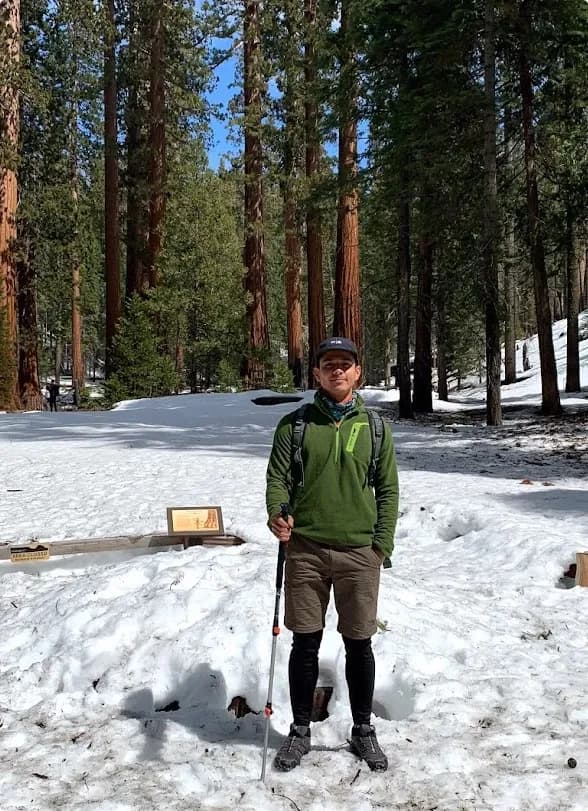 Picture of me around Yosemite, California